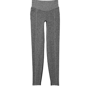 PINK seamless classics legging high waisted full length size L gray